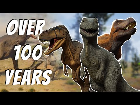 Evolution of T.rex In Paleoart