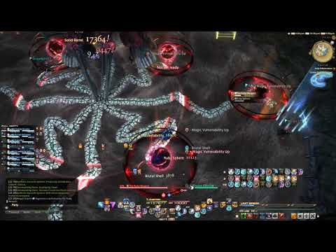 Final Fantasy XIV Cinder Drift (Extreme) // Ruby Spheres as  melee