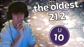 I CLEARED THE OLDEST 21.2 IN ADOFAI!!