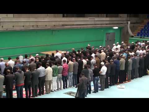 Falja e namazit të Sabahut në Zürich me Hafiz Nebi Rexhepi