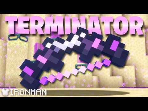 I got TERMINATOR on IRONMAN (Hypixel Skyblock)