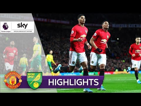 Rashford gelingt Doppelpack | Manchester United - Norwich 4:0 | Highlights - Premier League 2019/20