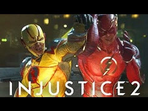 Injustice 2 - Reverse Flash vs GodspeedFlash Gear!!Gameplay 1080p 60fps HD