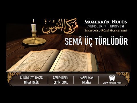 94- Müzekkin Nüfus - Sema Üç Türlüdür