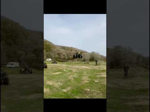 CF 1000 Havalandı! Böyle Uçuş Görülmedi! #cfmoto #cf1000 #atvvlog