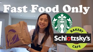 Dietitian Eats Only Fast Food for 24 Hours