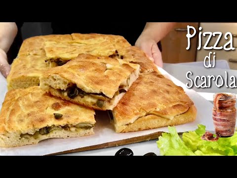 SCAROLA PIZZA 🥬 with dough without kneading