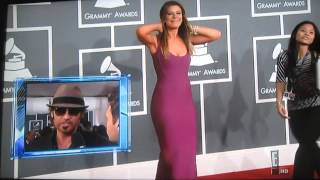 DJ Michelle Pesce Grammy 2012 Red Carpet For E!