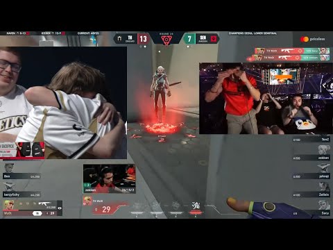 Tarik & Boaster React to Team Heretics ELIMINATE Sentinels | VCT Champions 2024