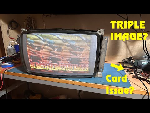 19" K4600 Arcade Monitor Repair - Horizontal Oscillation Adjustment Tutorial