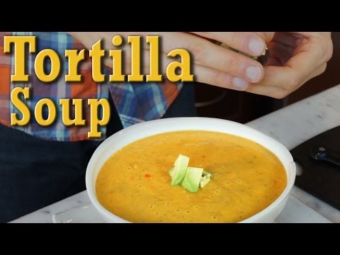 Tortilla Soup: Quick & Easy Organic Vegan Recipe