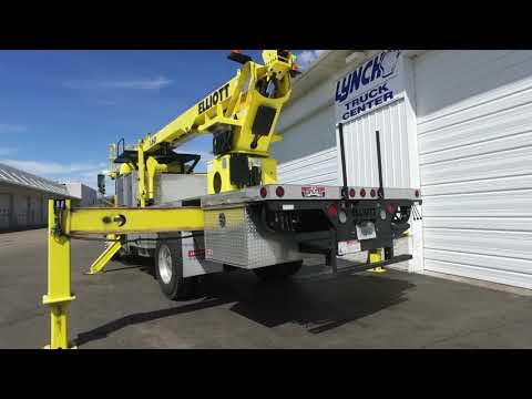 2019 hino 338 yellow