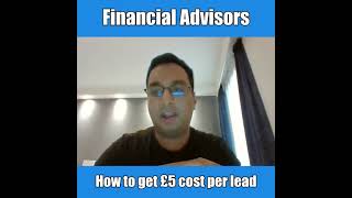 £5 Financial Advisor Leads