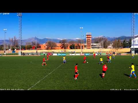 2017-02-19 - C.F. COLLADO VILLALBA  5 - 1 ALPEDRETE (Cadete)
