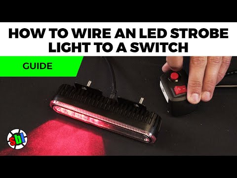 How To Wire an LED Strobe Light to a Switch