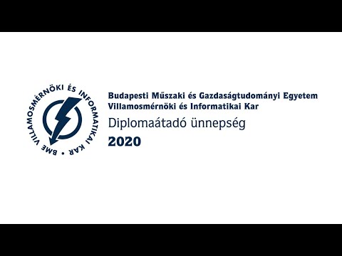 BME-VIK Diplomaátadó ünnepség - 2020. szeptember 12.