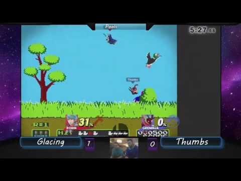 RNS6 Pools Thumbsatwork(Greninja) vs Glacing(Bowser, Robin)