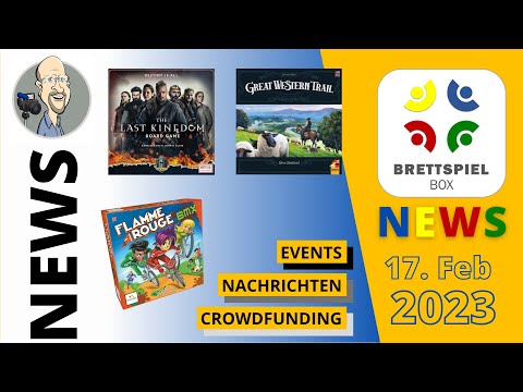 Brettspiel News der Brettspielbox - 17 Februar 2023