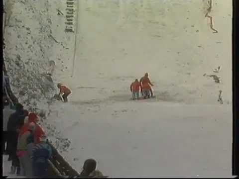 Marian Bielcik - HORRIBLE CRASH - Willingen 1991 Europa Cup