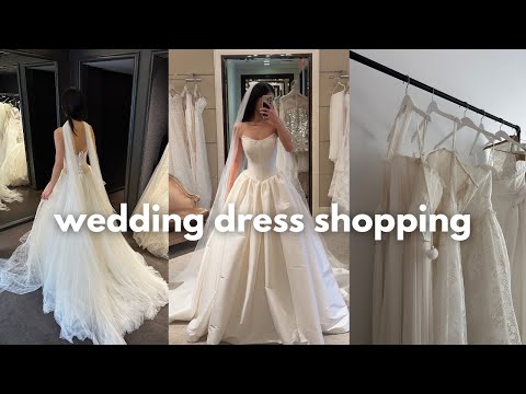 COME WEDDING DRESS SHOPPING with me in NYC! (Vera Wang, Danielle Frankel, Ines Di Santo)