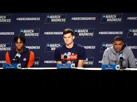 Auburn players address the media ahead of NCAA Tournament opener vs Jacksonville State
