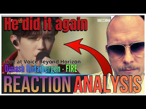 This Performance Is UNREAL | Dimash – FIRE (Live Reaction & Analysis)