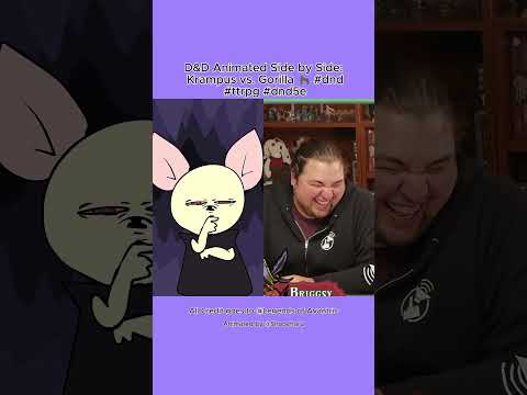 D&D Animated Side by Side: Double Dracula! 🦇 #dnd #ttrpg #dnd5e