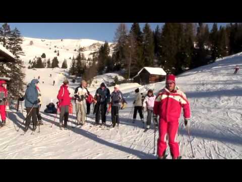 Tag 2 im Skizirkus Corvara Dolomiten Alta Badia full hd