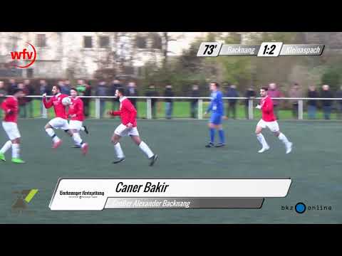 Grosser Alexander Backnang vs. Spvgg Kleinaspach: Die Zusammenfassung