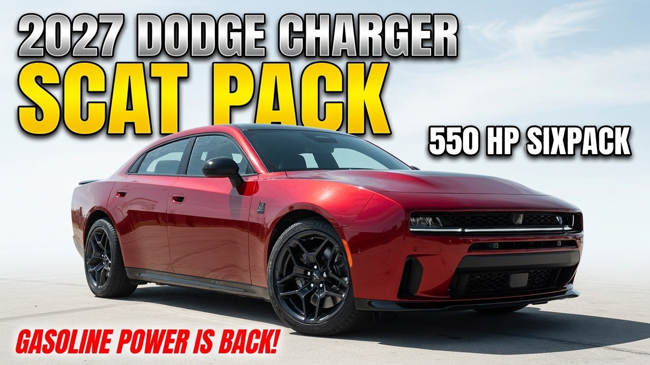 2027 Dodge Charger Scat Pack Four Door Is Finally Here!