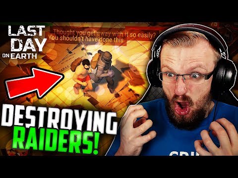 FIGHTING AT MY BASE! (Killing Raiders) - Last Day on Earth: Survival