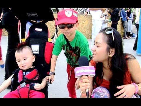 Daus Mini Ajak Jalan - Jalan Anak Dan Istrinya - Intens 19 Agustus 2013