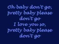Baby don't go by Sheryl Crow and Dwight Yokum