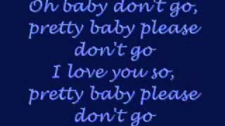 Baby don&#39;t go by Sheryl Crow and Dwight Yokum