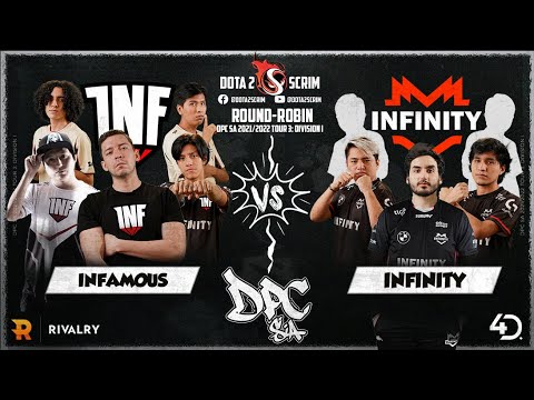 Infamous vs Infinity - DPC SA 2021/22 Tour 3: Division I - Round-Robin - Game Highlights - BO3