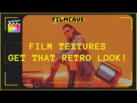 GET THAT RETRO LOOK! (Final Cut Pro) - BTS OF FILMCAVE STUDIO