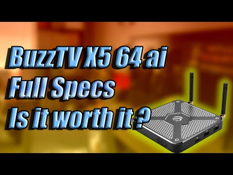 Buzz TV X5 Full Specs 64 AI THIS IS AMAZING