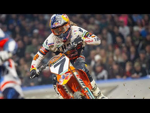 Supercross Round #10 450SX Highlights | Detroit, MI Ford Field | Mar. 18, 2023