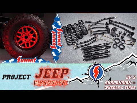 Summit Racing’s Project Jeep Wrangler Rubicon Build: Part 2, Suspension, Wheels & Tires