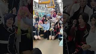 車窓を背景にコスプレを　水戸で「コスプレ貸切列車」が運行　#コスプレ #コスプレイヤー #水戸