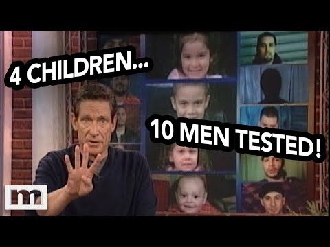 4 Children...10 Men Tested! | The Maury Show