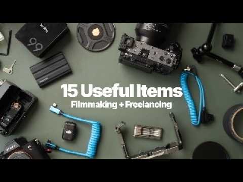 15 Filmmaking and Content Creation Accessories Everyone Can Use