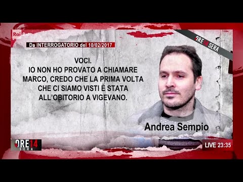 Garlasco, Sempio: "Viste ambulanze in via Pascoli ma non mi sono fermato" - Ore 14 Sera del 02/10/25