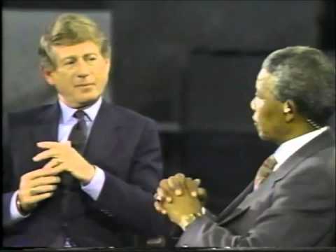 Mandela paralyzes Koppel 1990