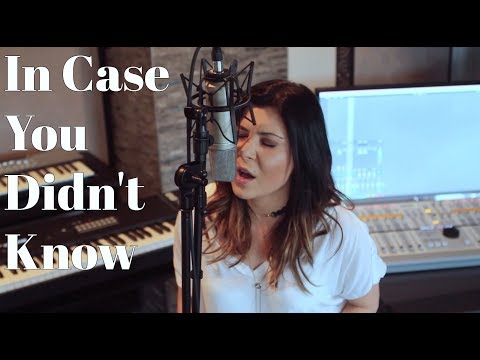 In Case You Didn't Know - Brett Young (Angelika Vee Cover)