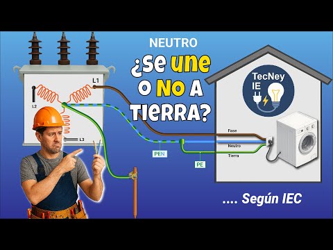 ¿El NEUTRO se une o NO a tierra? ¡Aquí te lo explico!