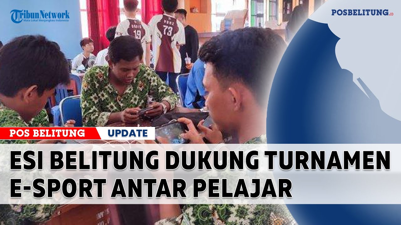 🔴 ESI Belitung Dukung Turnamen E-Sport Pelajar