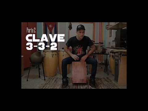 Nacho Giusti - Clave 3.3.2 con Acentos (II de II) Cajón Peruano Percussion Tutorial Lesson Cajon