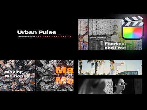 Videowall Modular Template for Final Cut Pro – MotionVFX