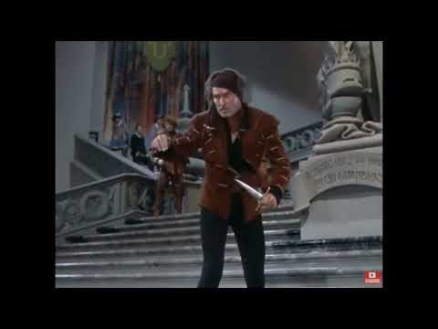 Jock Mahoney Doubling Errol Flynn In The Adventures of Don Juan 1948